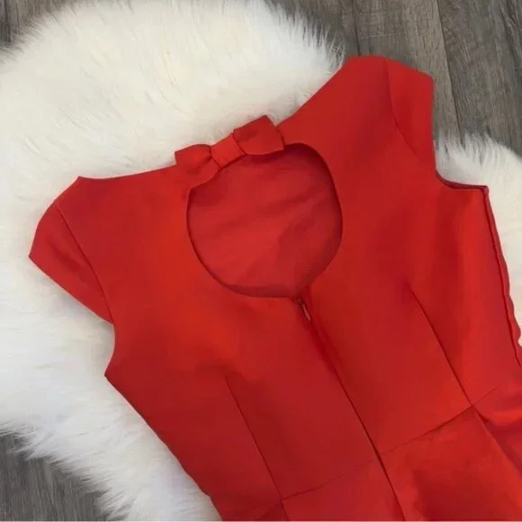 NWOT KATE SPADE 'Do Wonders' Color Block Fit & Flare Dress - Picture 5 of 9